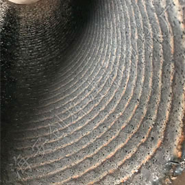 骨料散装机堆焊耐磨管